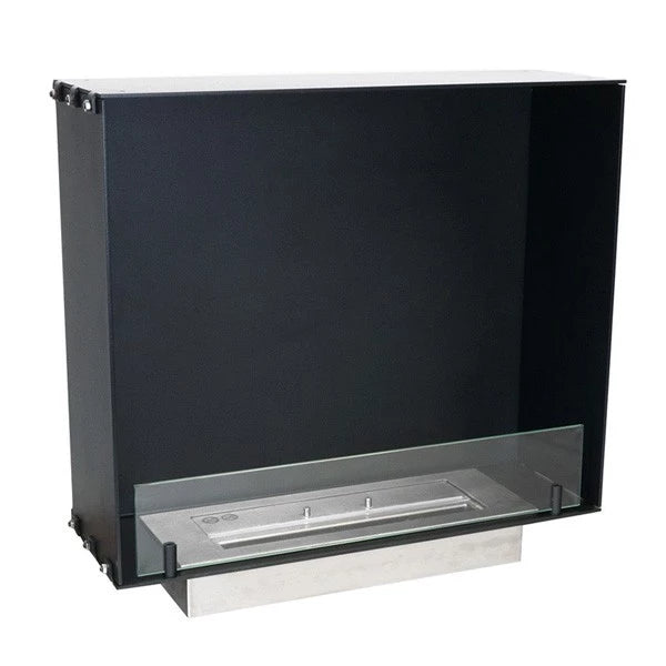 Foco One 600 Slim - Compact one-sided built-in bioethanol fireplace