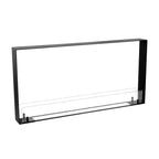 Foco Two 1000 Ultra Slim - 2-sided built-in bioethanol fireplace