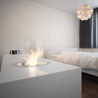 Modern bioethanol insert made in stainless stee
