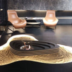 Modern bioethanol insert made in stainless stee