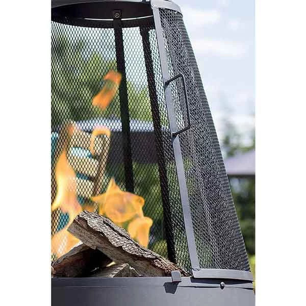 Kuwait garden fireplace