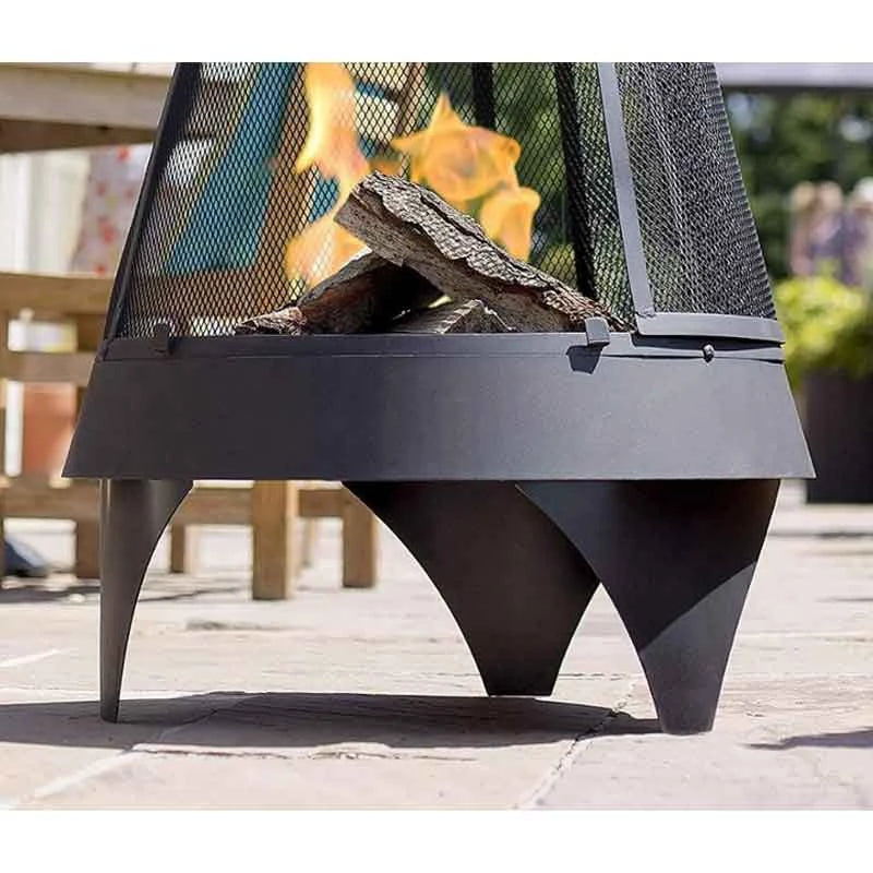 Kuwait garden fireplace