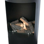 8 Ceramic, decorative wood-look logs
