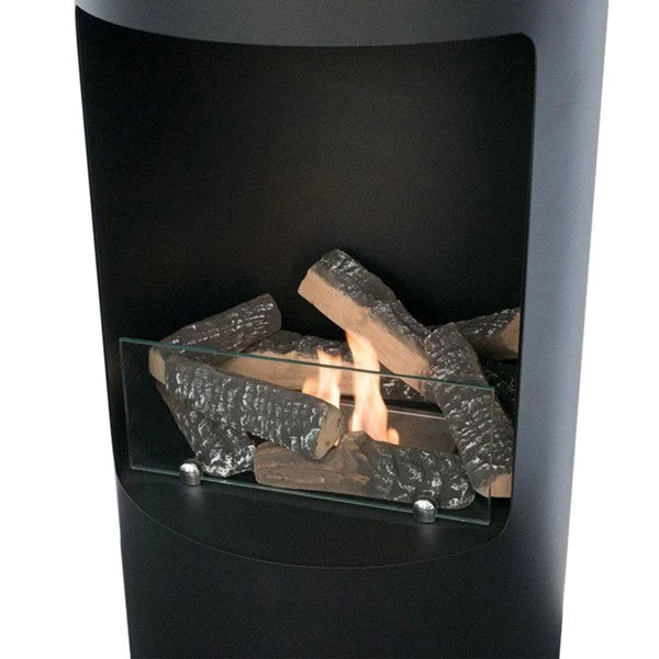 8 Ceramic, decorative wood-look logs