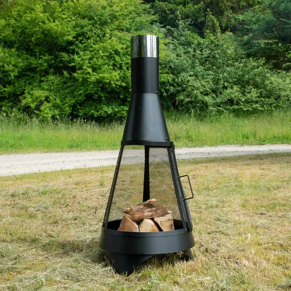 Kuwait garden fireplace