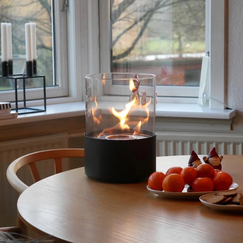 Tabletop Bioethanol Fireplace in black