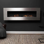 Nero 1750 Icon Fires in brushed steel