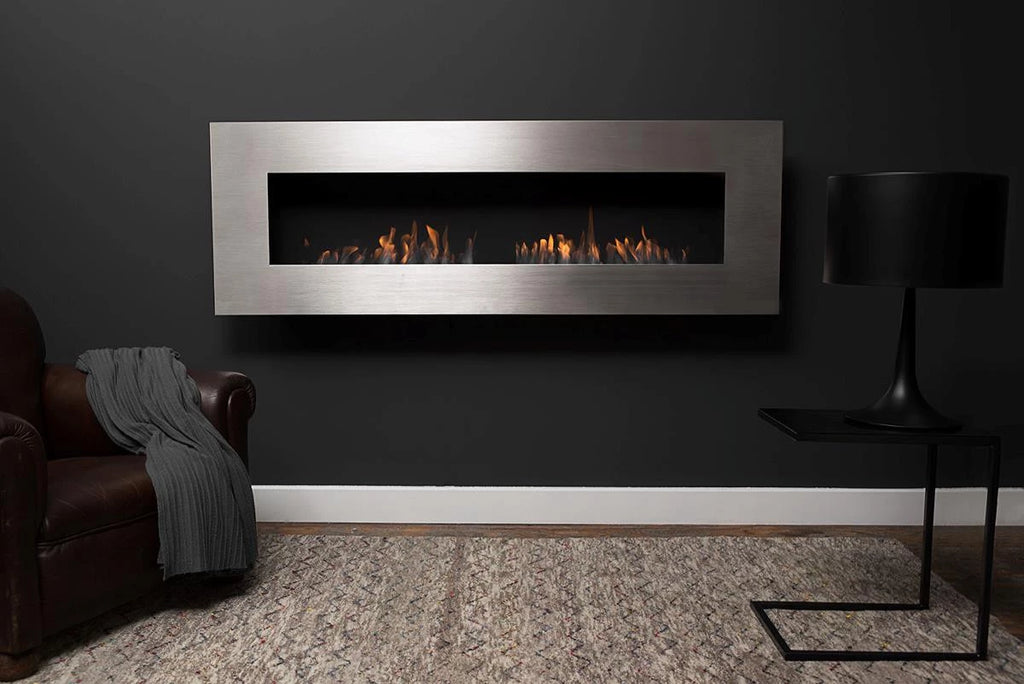 Nero 1750 Icon Fires in brushed steel