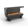 Planika Fires Cool Flame 1000 Right Corner Fire