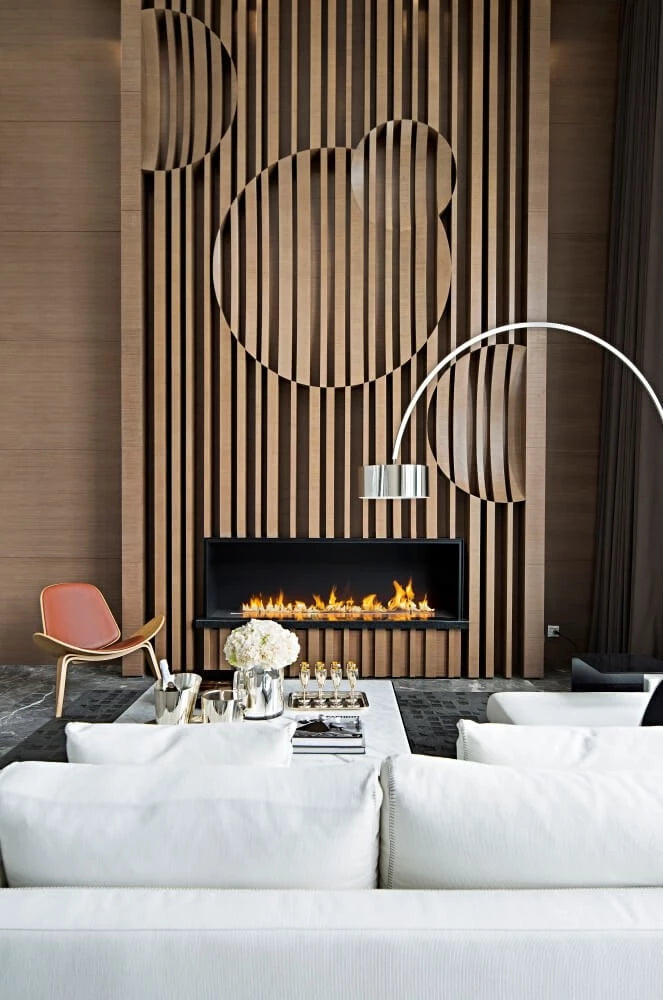 Bioethanol fireplace from Planika