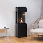 Planika Polaris 3-sided Freestanding Bioethanol Fireplace