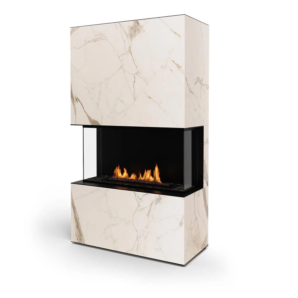 Planika Stone Daze bioethanol with a ceramic frame in marble look