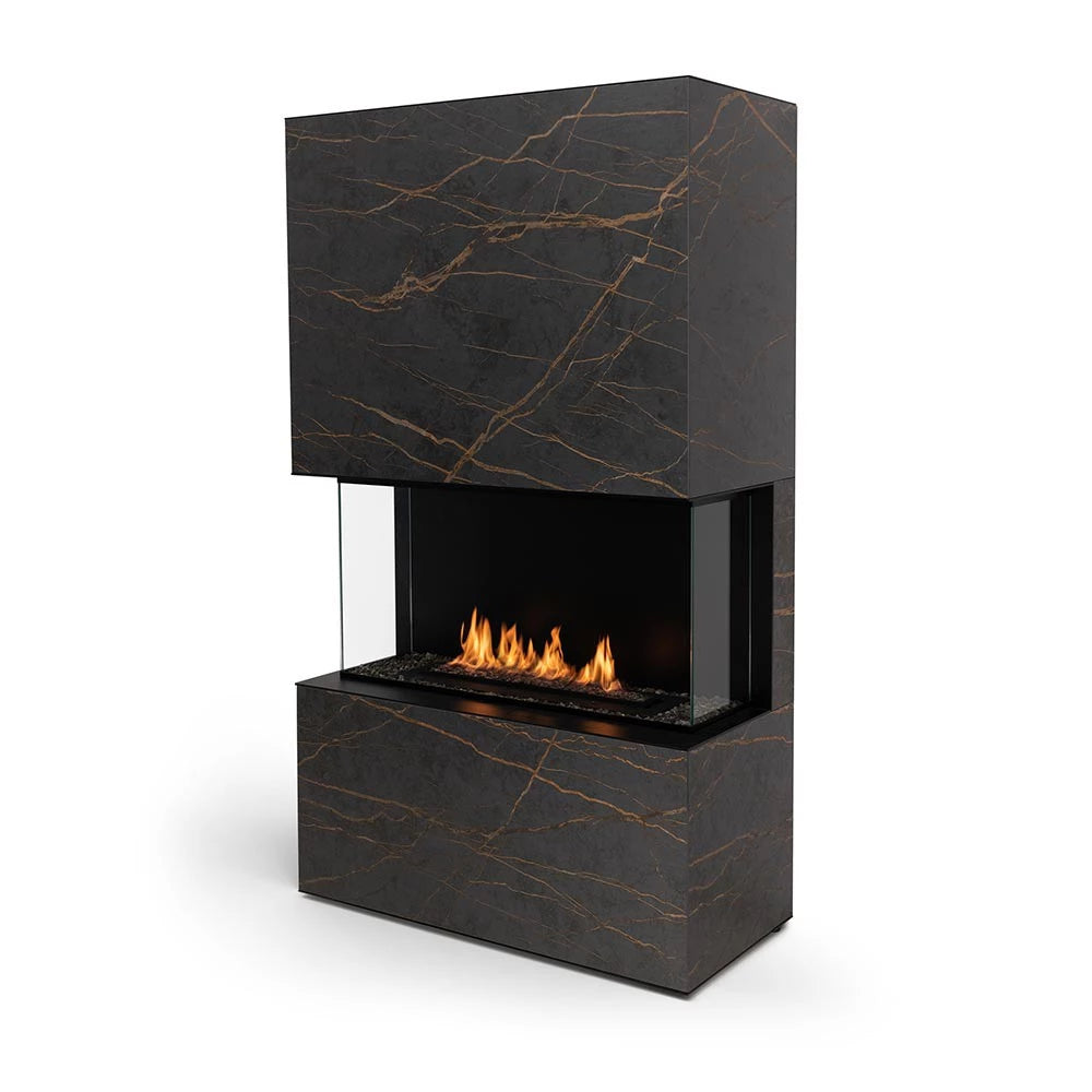 Planika Stone Daze bioethanol with a ceramic frame in marble look