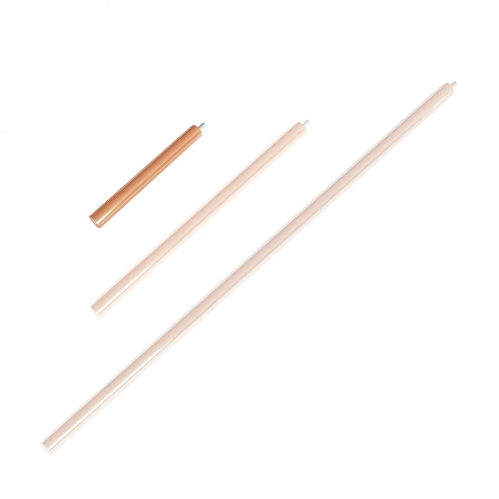 Extension Rod for Cocoon Aeris in Polished Copper - 25 cm