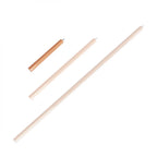 Extension Rod for Cocoon Aeris in Polished Copper - 25 cm