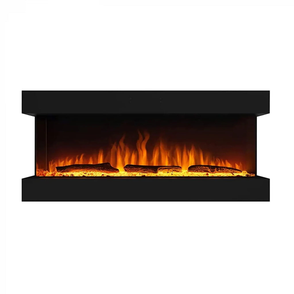 Feroza 137 cm - Wall-Mounted ScandiFlames Electric Fireplace