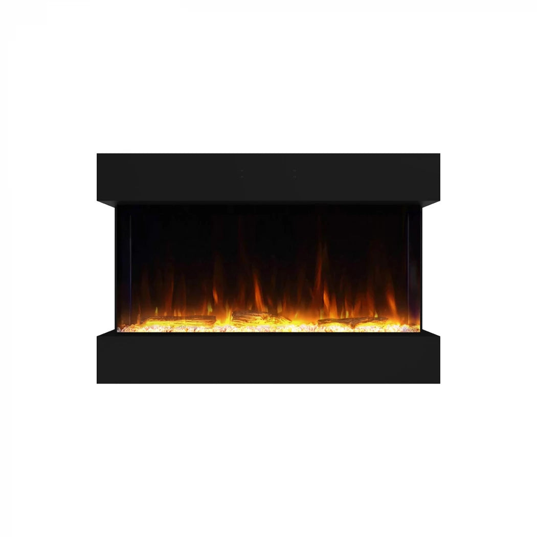 Feroza 101 cm - Wall-Mounted ScandiFlames Electric Fireplace