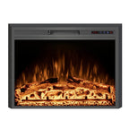 ScandiFlames Electric Pyrope 77 cm Fireplace Insert for Wall Mounting or Old Fireplace