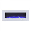 Azurite 127 cm - Wall-mounted ScandiFlames Electric Fireplace