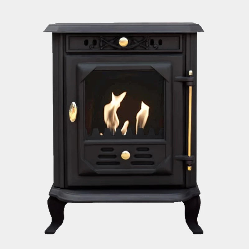 ScandiFlames Ulvik Cast Iron Bioethanol Fireplace