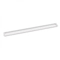 White Ventilation Grille - 100x9 cm with a Ventilation Area of 450 cm²