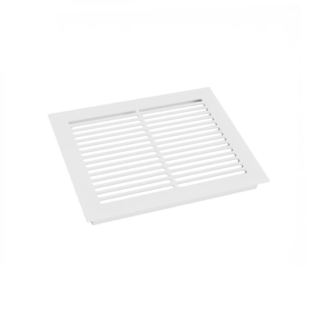 White Ventilation Grill - 25x20.5 cm with a Ventilation Area of 210 cm²