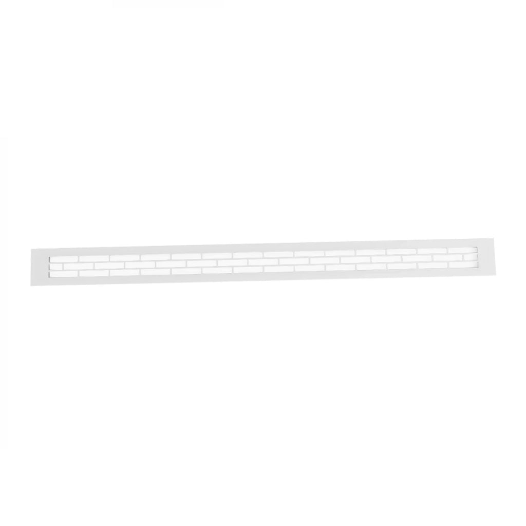 Ventilation Grill in white, designed to improve airflow and ventilation in any room while offering a clean, sleek look