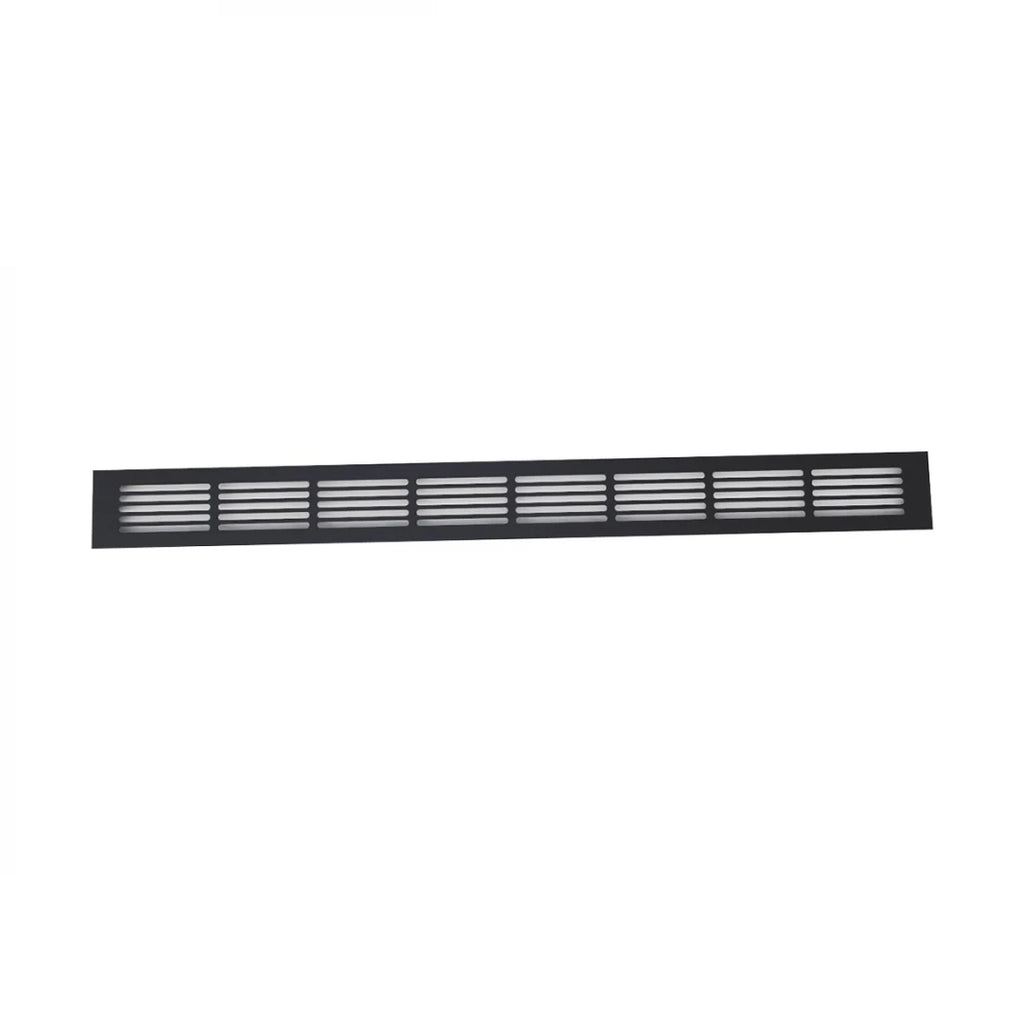Ventilation Grille Black - 80x7.6 cm - 210 cm²