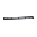 Ventilation Grille Black - 80x7.6 cm - 210 cm²