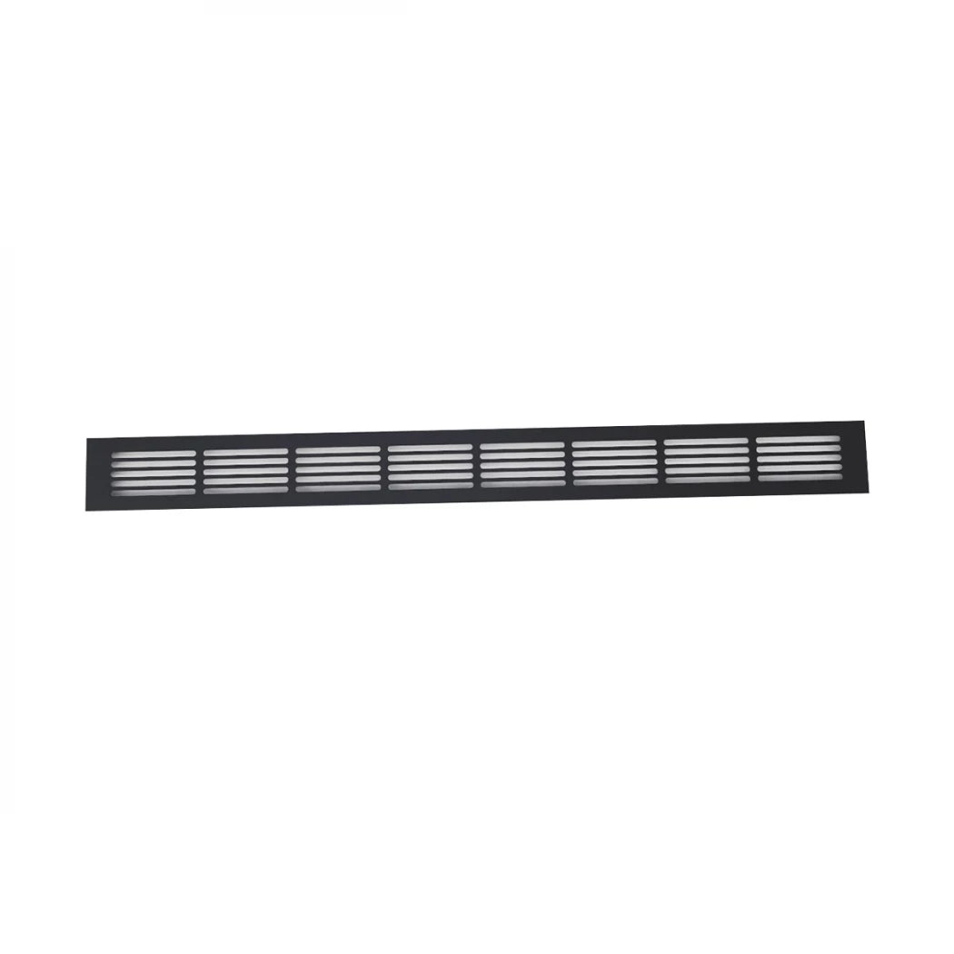 Ventilation Grille Black - 80x7.6 cm - 210 cm²