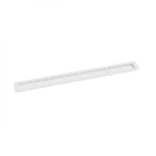 Ventilation Grille White - 80x7.6 cm with a ventilation area of 210 cm²