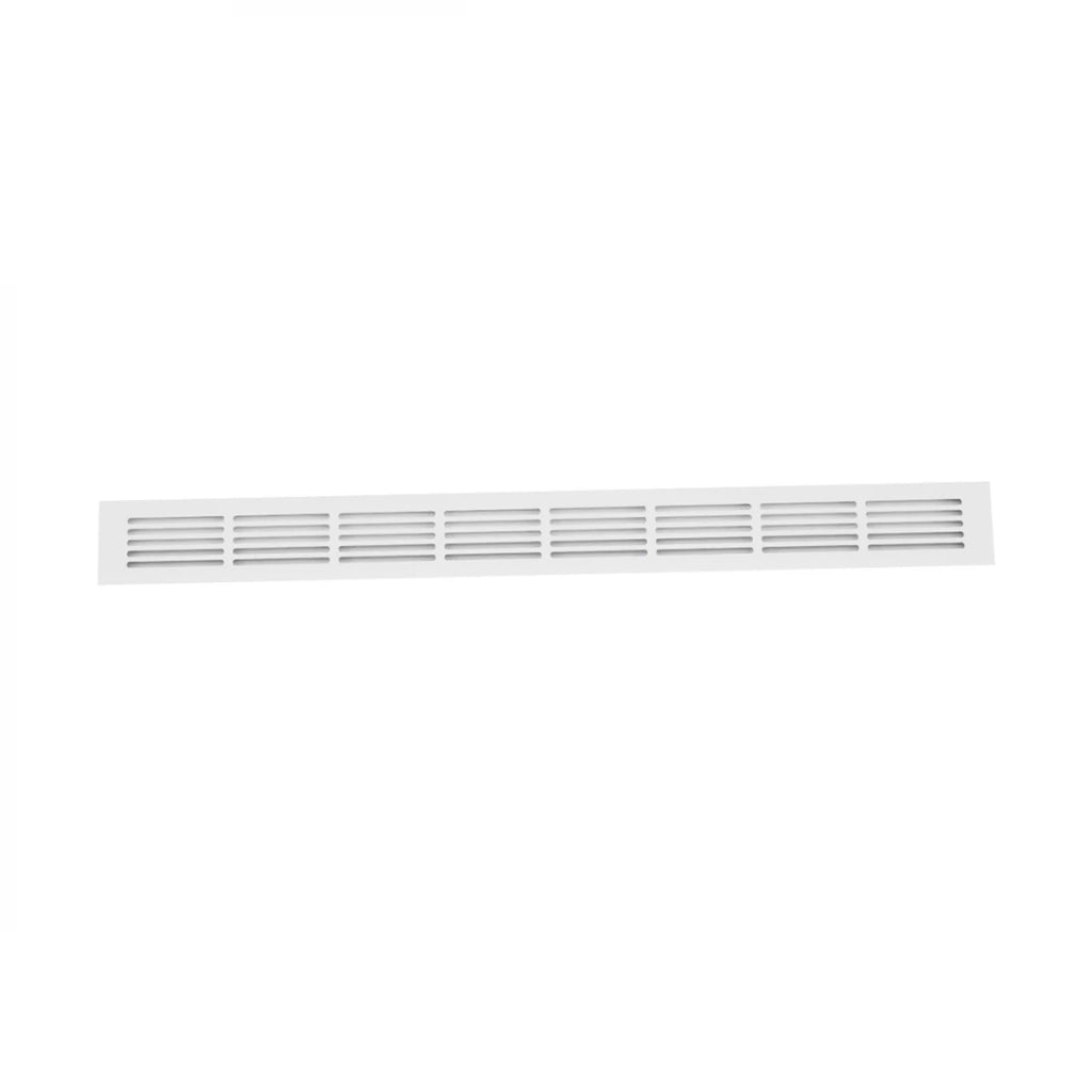 Ventilation Grille White - 80x7.6 cm with a ventilation area of 210 cm²